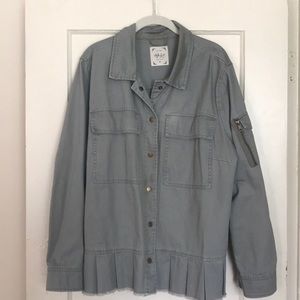 Funky Jacket with Military Detailing